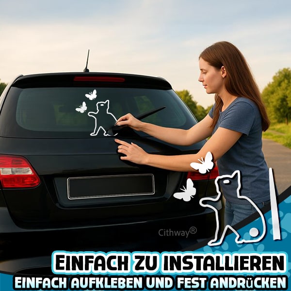 Cithway® Witziger Auto-Scheibenwischer-Aufkleber