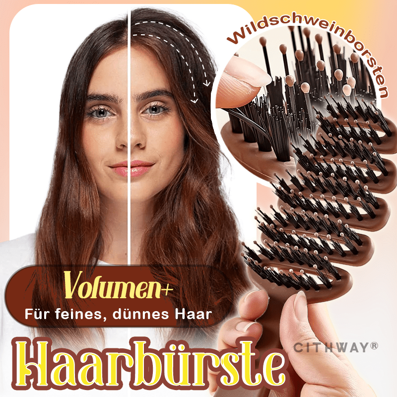 Cithway® Volumen+ Bürste mit Borsten