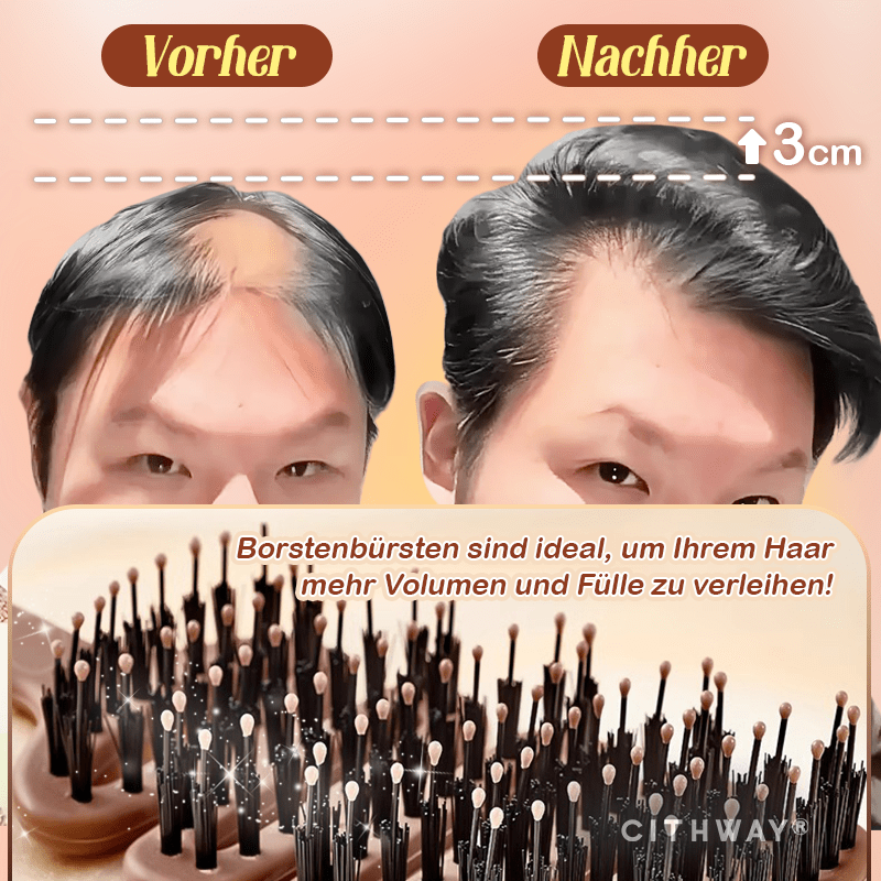 Cithway® Volumen+ Bürste mit Borsten