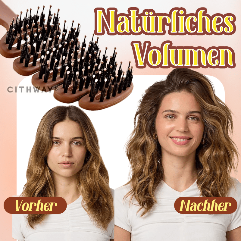 Cithway® Volumen+ Bürste mit Borsten