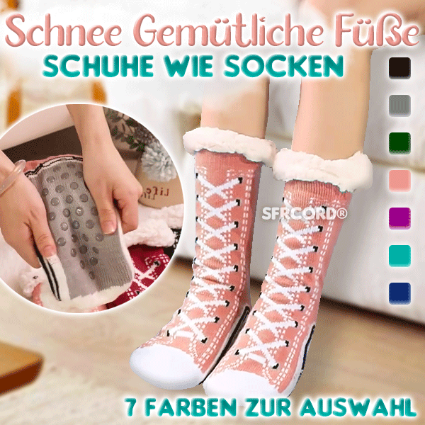Sfrcord® Schnee Gemütliche Füße Schuhe wie Socken (1 Paar)